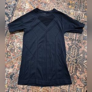 Athleta Black Short Sleeve Tee